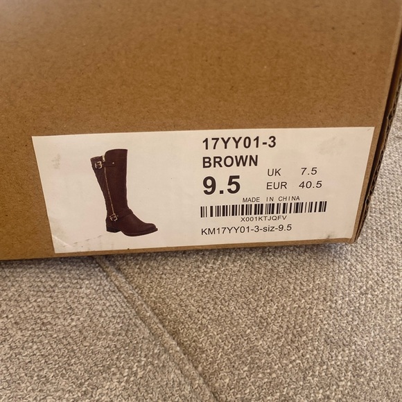 NWT Globalwin Women’s Quilted Knee High Riding Boots - Picture 3 of 5